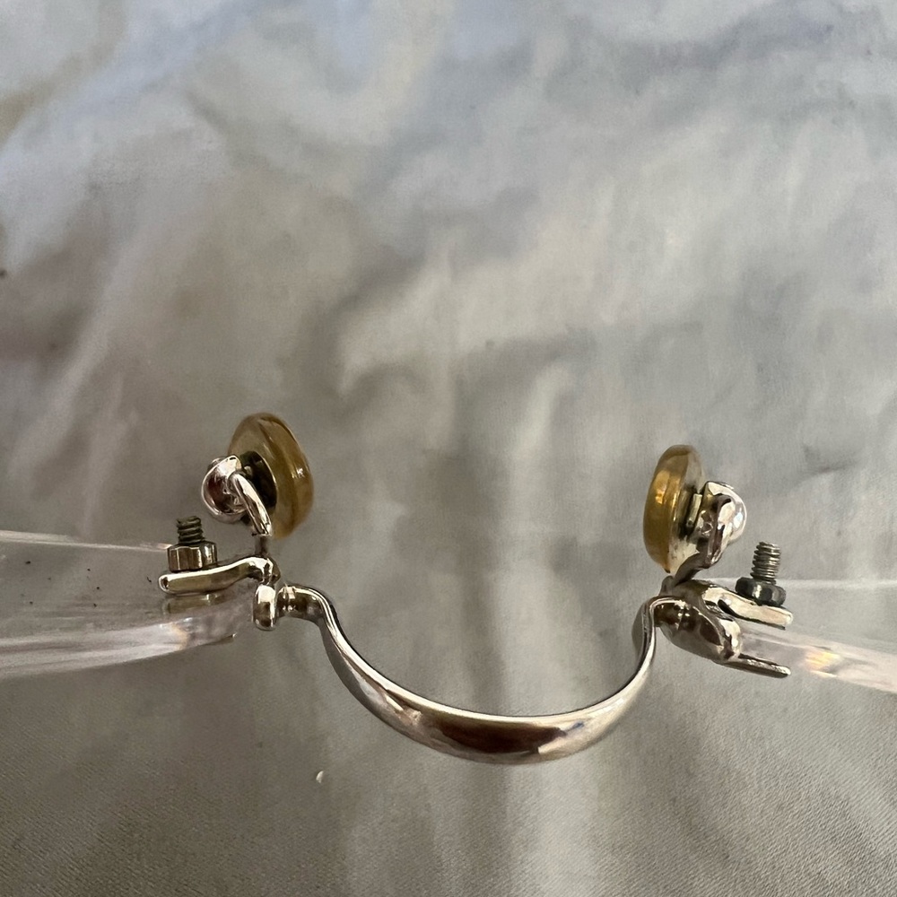 Carter Signature C Rimless Rectangular Eye Glasses - Picture 9 of 10